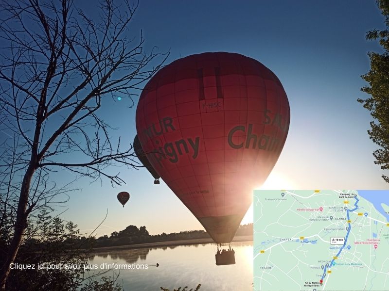 vol en montgolfière de la Loire 